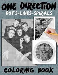 Harry styles spiral coloring page. One Direction Dots Lines Spirals Coloring Book A New Kind Of Relaxation And Stress Relief Paperback May 13 2020 Buy Online In United Arab Emirates At Desertcart Ae Productid 205602949