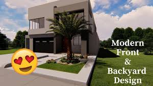 I recently moved, and finally i have a yard that. Modern Landscape Design Front Backyard Youtube