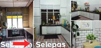Renovation dan ubahsuai rumah kekuda besi rangka atap (light weight steel roof trusses). Wanita Ini Makeover Dapur Rumah Secara Sembunyi Untuk Emaknya Di Kampung Giler Deco