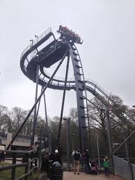 Rollercoaster Favourite Ride Oblivion At Alton Towers Roller Coaster Amusement Park Rides Thrill Ride
