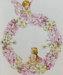 the candytuft fairy キャンディタフトの妖精 上 the wood sorrel fairy みやまかたばみの妖精 下 久しぶりの妖精さんです お手本とは ほとんど変えてません ㅁ 上手く撮れなかったので 見やす イラスト 妖精 イラスト 花の妖精