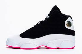 Black White Jordan 13 Air Jordan 13 Gs Hyper Pink Release Date Sneakernews Com Air Jordans Retro Air Jordans Jordan Shoes Girls