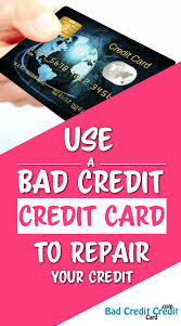 By going through the process of applying for a new credit card and opening the new account, you have already been approved for a certain credit limit, even if you never activate the card. Use A Bad Credit Credit Card To Repair Your Credit Bad Credit Credit Cards Credit Repair Credit Repair Companies