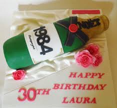 Pin By Prov 31 Bakery Llc On Cakes Cupcakes And Muffins Bottle Cake Happy 30th Birthday Themed Cakes