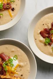 Baked Potato Soup Recipe Recipe In 2020 Baked Potato Soup Winter Vegetable Soup Nyt Cooking