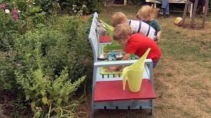Wenn eine kindertagesstätte, ein spielplatz oder einfach laute kinder in der nähe sind, kann das stören. Eine Matschkuche Fur Kinder Im Garten Bauen Mdr De