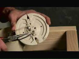 To replace a ceramic light socket. Electrical Light Socket Wiring Video Youtube