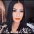 Long Jet Black Hairstyles