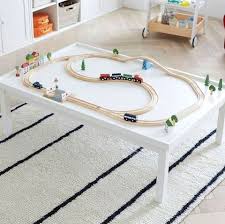 Orbrium toys short curved switch tracks for wooden train railway fits thomas brio chuggington melissa doug imaginarium, set of 8. 12 Best Train Tables For Kids In 2021 Wooden Train Tables Sets