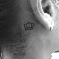 You can get it etched on your arm or thighs. 43 Creative Crown Tattoo Ideas For Women Stayglam