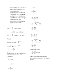 Tahukah sobat apa pengertian tabung serta bagaimana rumus volume tabung dan rumus luas permukaan tabung kita. Doc Math Docx Eddy Eddy Academia Edu