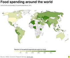 Has the largest number of outflows at $68 billion. Map Here S How Much Each Country Spends On Food Vox