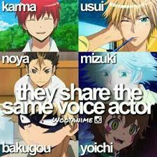 Maybe you would like to learn more about one of these? 75 Voice Actor Ideas Voice Actor Anime Crossover Anime Funny