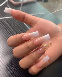 Pin On C L A W S Square Acrylic Nails Best Acrylic Nails Glamour Nails