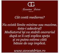 In functie de acestea, avocatii isi stabilesc onorariile, ele avand o valoare orientativa, iar fiecare avocat decizand in numele sau valoarea pe care o pretinde de la client, pentru. Medierea O SoluÈie AvantajoasÄ Nicoleta Daniela Arhire