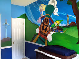 Legend Of Zelda Bathroom Wallpaper Pretty Cool I Should Say Legend Of Zelda Nursery Paintings Geek Stuff
