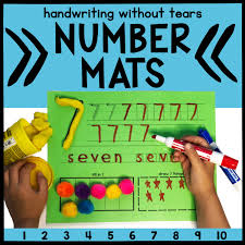 Number Mats Number Formation Numbers Handwriting Practice Number Words Handwriting Practice Handwriting Practice Worksheets Handwriting Without Tears