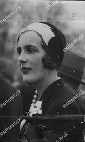 Lady Irene Pratt Daughter Sir John Editorial Stock Photo