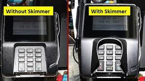 What does a credit card skimmer look like. Las Vegas Police 5 Credit Card Skimmers Recovered In 48 Hours Ksnv