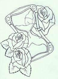 Hourglass Tattoo Tattoo Stencil Outline Tattoo Stencils