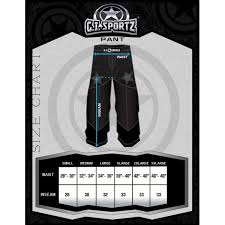 Details About Gi Sportz Glide Paintball Pants Black Small