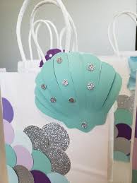 Mermaid Birthday Party Goodie Bags Mermaid Birthday Party Favor Bags Set Of 10 Goodie Goody Mermaid Birthday Party Mermaid Birthday Party Favor Bags