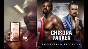 See the complete profile on linkedin and discover joseph's. Done Deal Heavyweights Derek Chisora Joseph Parker Begin Mind Games As They Facetime Each Other Youtube