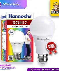 White & warmwhite waterproof : Hannochs Led 5 W Watt Lampu Putih Sonic Hanok Cdl 5 Watt