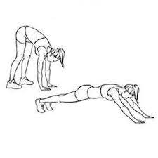 تمارين لازالة الكرش في اسبوع للرجال والنساء بالصور fitness body humanoid sketch get fit