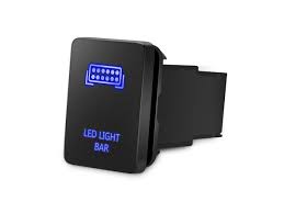 Cali Raised Led Tacoma Small Style Led Light Bar Switch Blue Crsah0002 3 05 21 Tacoma