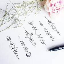 The Symbol Is A Unalome A Representation Of The Journey To Reach Enlightenment The Path Starts In The Centre Of The Spi Unalome Tattoo Tattoo Designs Tattoos