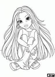 African American Moxie Girlz Girl Sitting On The Floor Coloring Page Marie Coloring Pages For Girls Colouring Pages Coloring Pictures