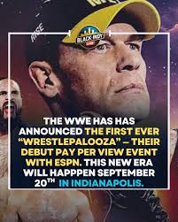 Well there is the announcement from WWE itself.