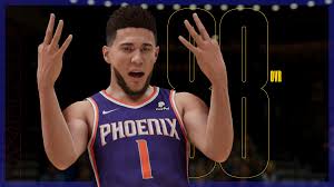 Booker scored 34 points in the phoenix suns' game 1 win over the defending champion los angeles lakers, setting the franchise record for points in a playoff debut. Nba 2k On Twitter Devin Booker Makes A Jump After The Bubble 2kratings