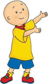 Caillou Standing Gif 194 340 Dessin Attrape Reve Dessin Anime Carte De Souhait