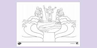 Free, printable coloring pages for adults that are not only fun but extremely relaxing. Israelites Cross The Jordan River Colouring Page Twinkl