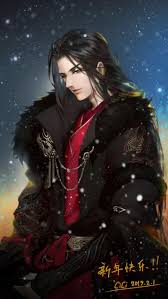 Artstation Happy Chinese New Year Cici Chen In 2020 Handsome Anime Fantasy Art Men Handsome Anime Guys