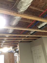 Finishing basement how to extend hvac vent doityourself munity forums. How Do I Install Flex Duct To Existing Duct Including Registers Home Improvement Stack Exchange