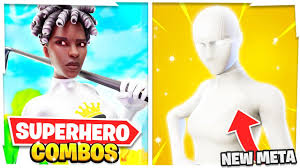 We would like to show you a description here but the site won't allow us. 5 New Sweaty Superhero Skin Combos In Fortnite Only Pro Combos Youtube