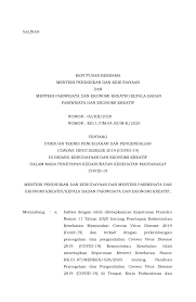 Pada format surat keputusan bersama poin ''memperhatikan, nomor yang ditulis adalah nomor agenda surat kesepakatan bersama. Surat Keputusan Bersama Nomor 02 Kb 2020 Dan Nomor Kb 1 Um 04 00 M K 2020 Regulasi Covid19 Go Id