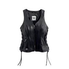 women s avenue leather vest 98071 14vw