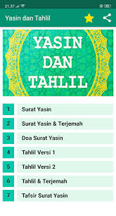 Surat yasin dan tahlil terlengkap 7.0. Yasin Dan Tahlil Lengkap Terjemah Mp3 Offline Android á»©ng Dá»¥ng Appagg