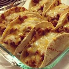 Oven Baked Tacos Recipe Recipes Food Oven Baked Tacos