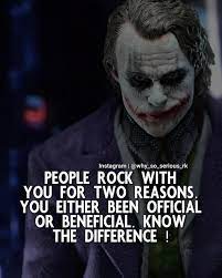 Pin On Joker Qoutes Way To Live