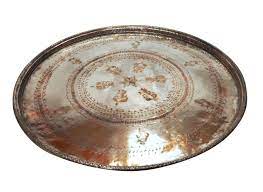 With 2 greek man playing with flute and greek. Antique Copper Serving Tray Xl 61 72 Cm Diameter Welcome To Destillatio Your Store For Distilling And Cooking