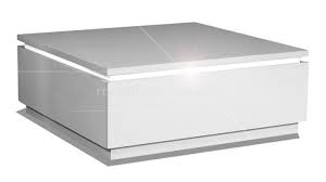 Découvrez la table basse easy white. Table Basse Carree Avec Luminaires Inclus Atract Mobilier Moss