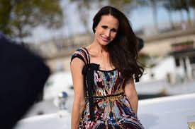 She has figured it out. Andie Macdowell 60 Defies Age On Runway For Paris Fashion Week