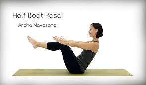 Yoga Poses Half Boat Pose Ardha Navasana Boat Pose Yoga Boat Pose Yoga Poses
