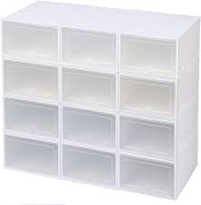 According to its website , allbirds production uses. Amazon Com Ironland Shoe Storage Stackable Shoe Box Shoe Organizer For Sneaker Fit For Men S 9 Women S 10 12 White Home Kitchen