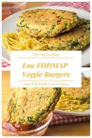 Low Fodmap Veggie Burgers My Gut Feeling Low Fodmap Recipes Low Fodmap Recipes Dinner Fodmap Lunch Low Fodmap Diet Recipes